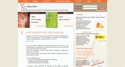 Desktop Screenshot of lesapsyades.fr